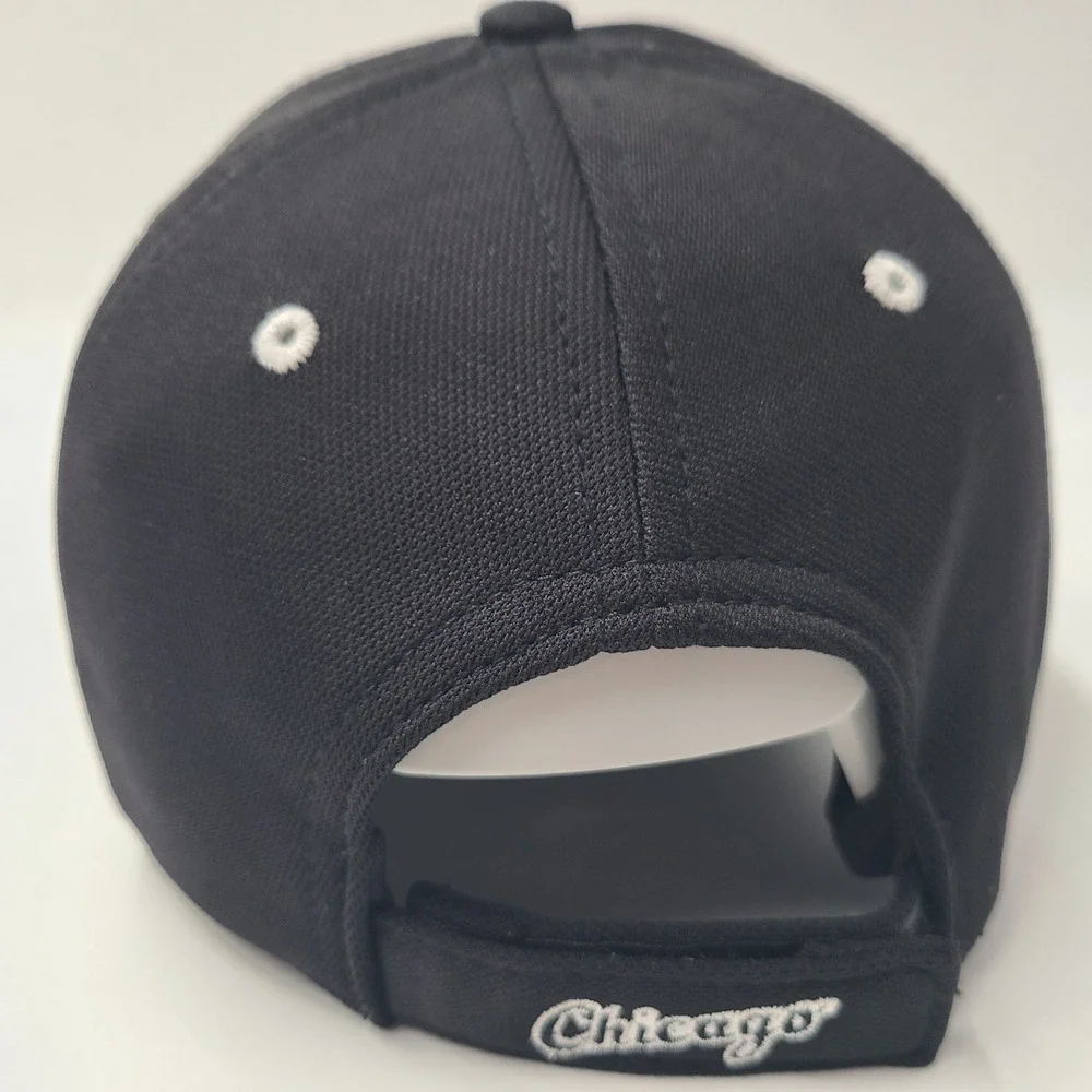 Kids Chicago White Sox Hat Adjustable 47 Brand Black White MLB Baseball Boys